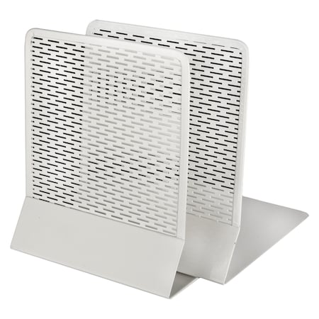 Artistic Metal Bookends, White ART20008WH